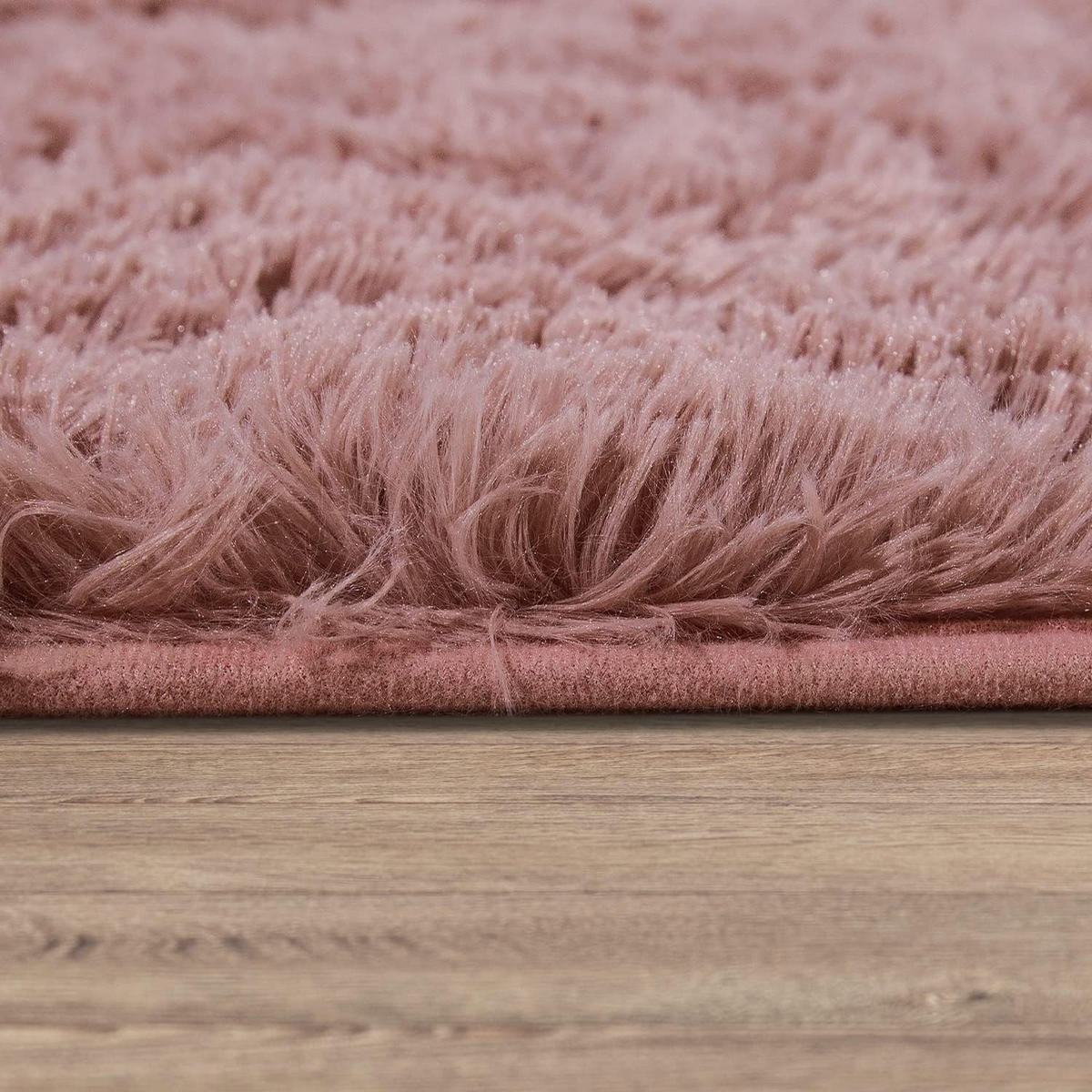 HOCHFLORTEPPICH 200/290 cm Silky 591 - Beere, Textil (200/290cm) - Paco Home
