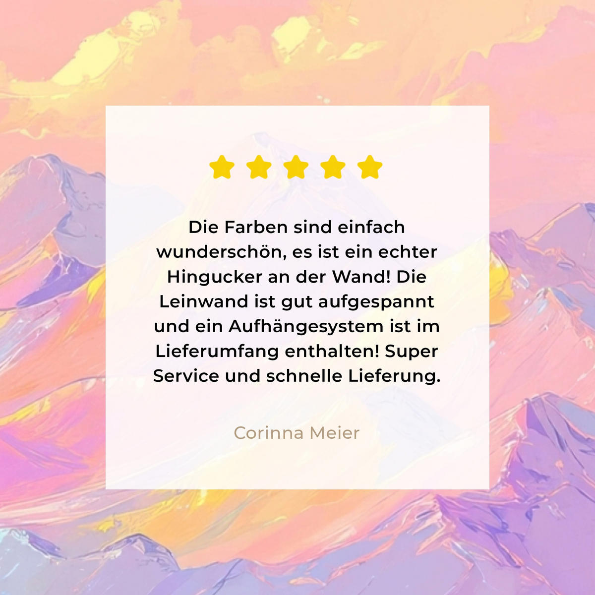 LEINWANDBILD Berggipfel - Wolken - Verträumt Deko XXL 80x120 cm - Hellrosa, Textil (80/120cm) - MuchoWow