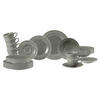 KOMBISERVICE Beat Color Glaze Perlgrau - Grau, Keramik (1/1/1cm) - Seltmann Weiden