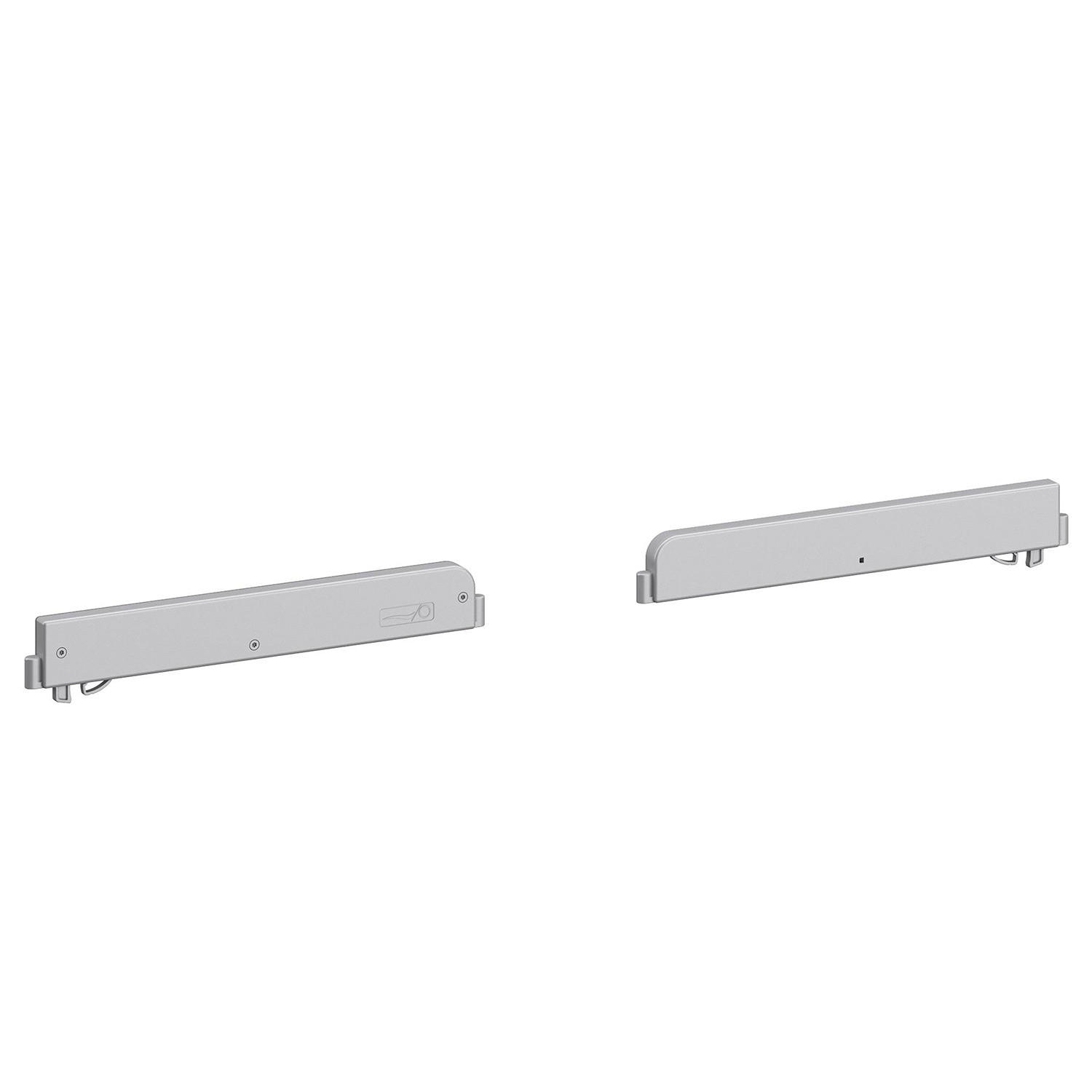 SCHWEBETÜRDÄMPFER - 2er-Set - Aussentürdämpfer - Silberfarben, Metall (61/1.5/5cm) - home24