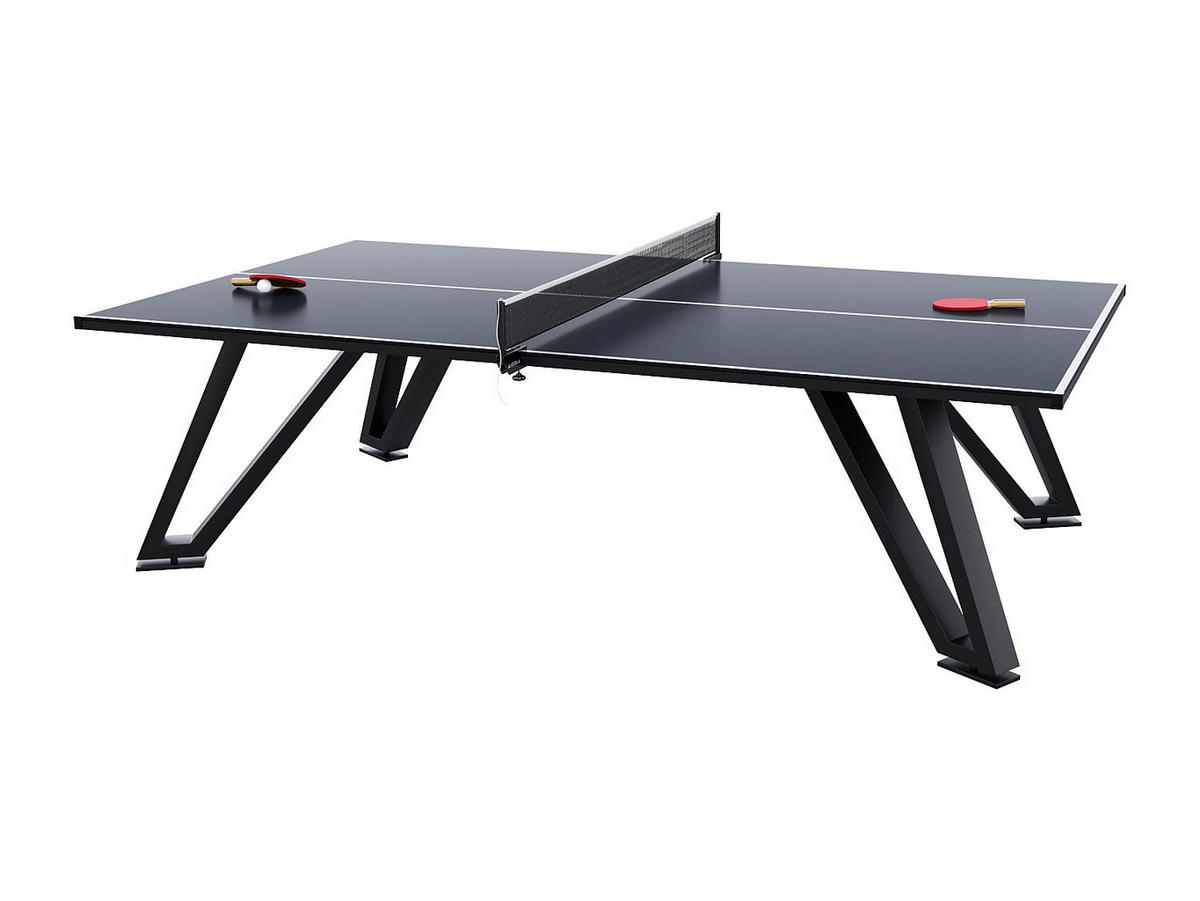 TISCHTENNIS - 274 cm x 152.5 cm - metall - schwarz Jamison - Schwarz, Metall (274/152.5cm) - Vente-Unique