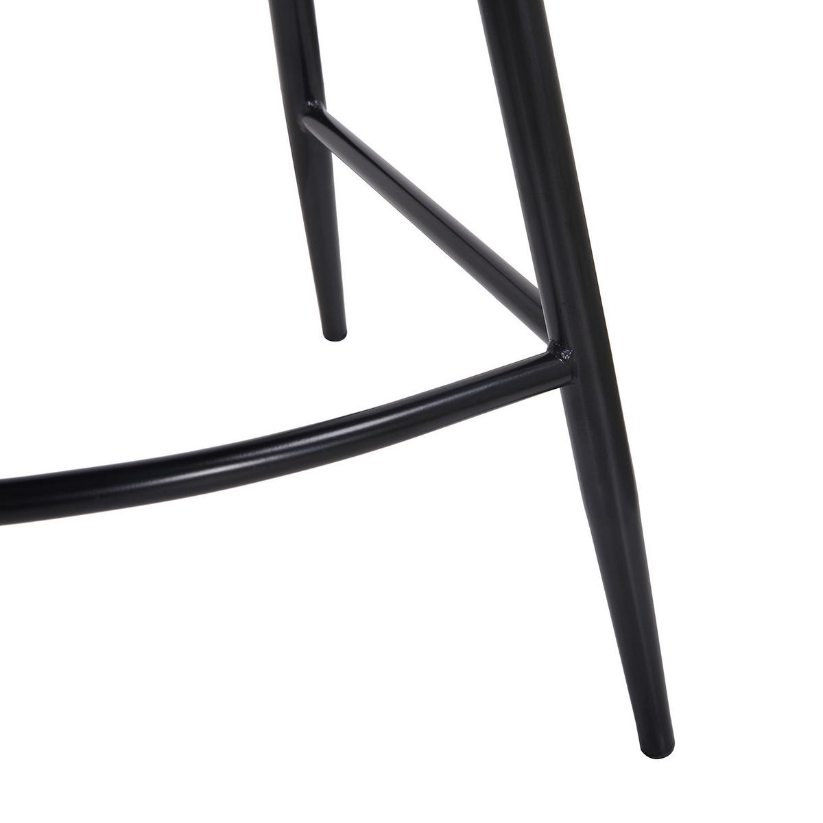 BARSTUHL - Cord-Samt - Dunkelgrün, Textil (47/97/53cm) - home24