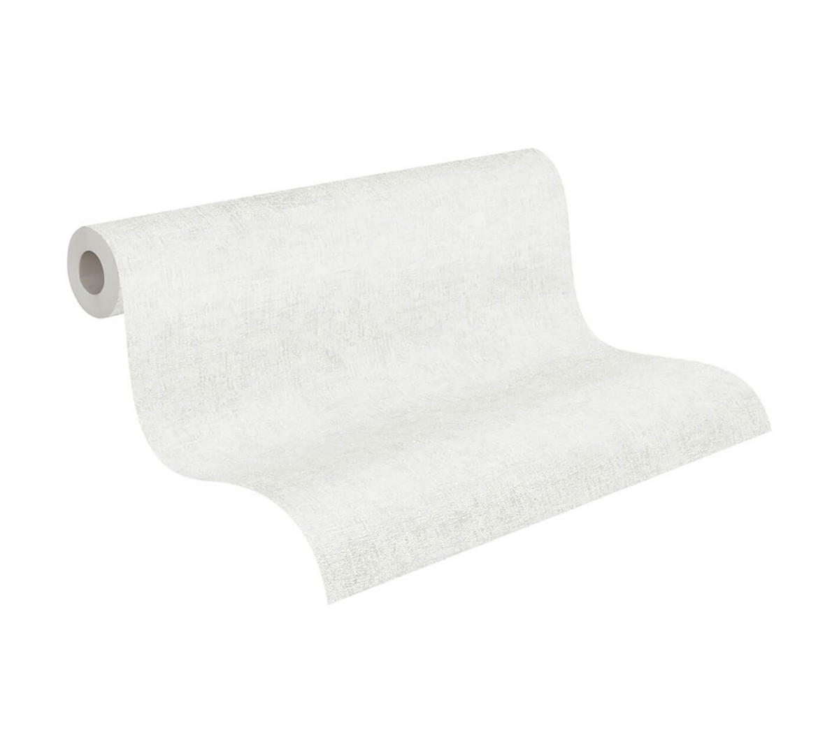 VLIESTAPETE Weiß 53/1005 cm - Weiß, Kunststoff/Textil (53/1cm) - KUNSTLOFT