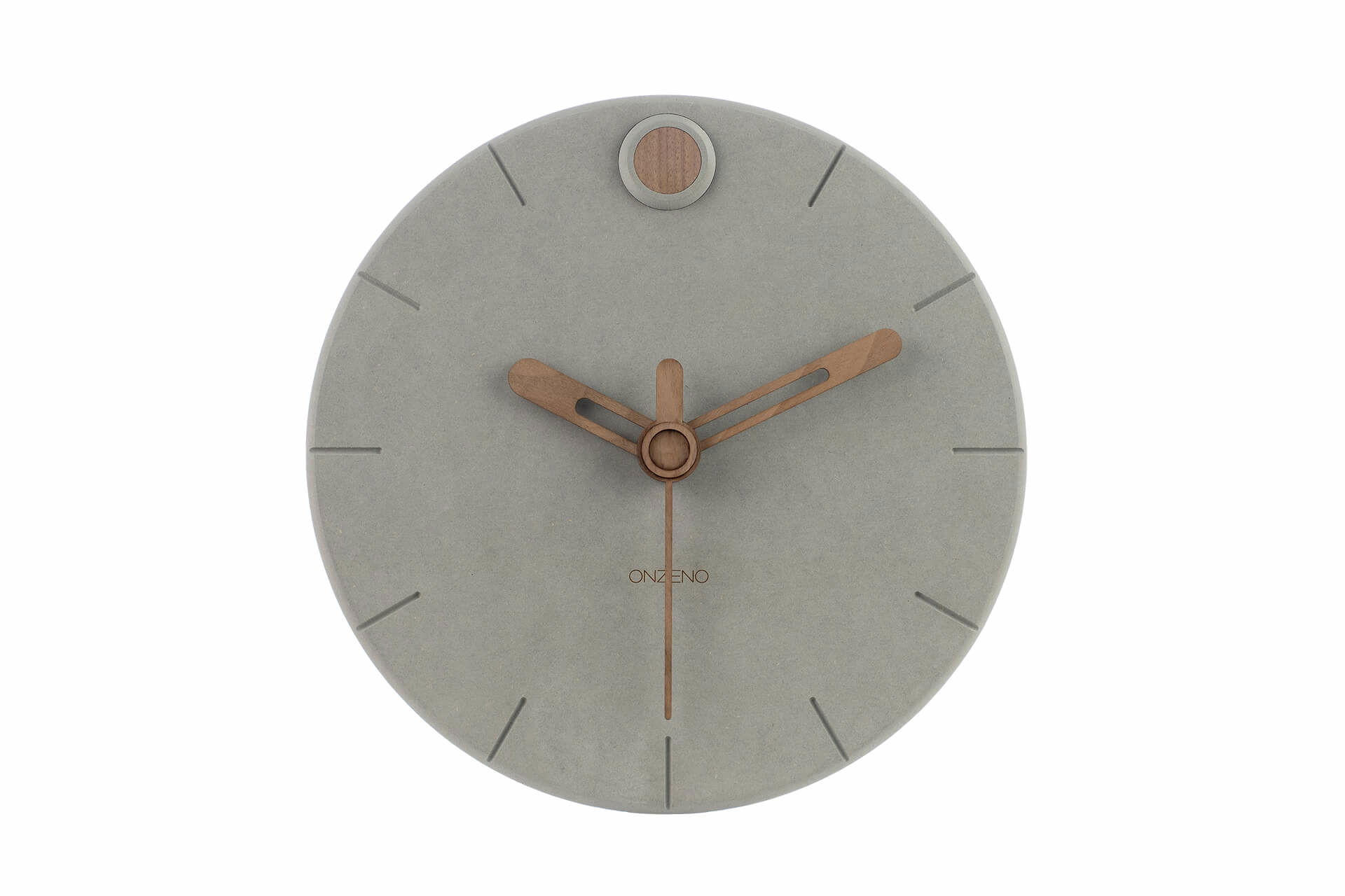 WANDUHR Design Grau 29/29 cm - Grau, Holzwerkstoff (0.62/29/1cm) - ONZENO