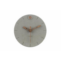 WANDUHR Design Grau 29/29 cm - Grau, Holzwerkstoff (0.62/29/1cm) - ONZENO