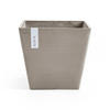 BLUMENTOPF Rotterdam 29,5/29,5/26,4 cm Taupe - Taupe, Kunststoff (29.5/26.4cm) - Ecopots