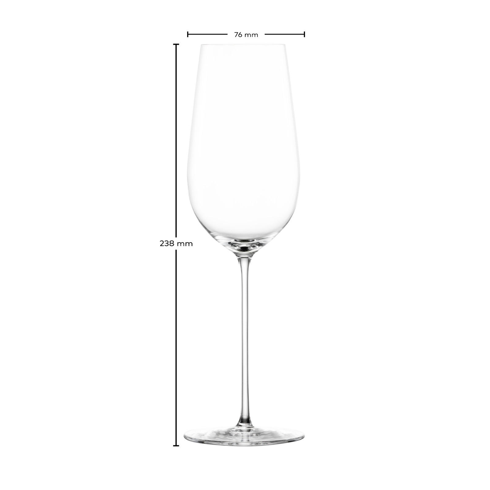 CHAMPAGNERGLÄSER VUELO transparent 323 ml 6er Set - Transparent, Glas (323L) - Zwiesel Glas