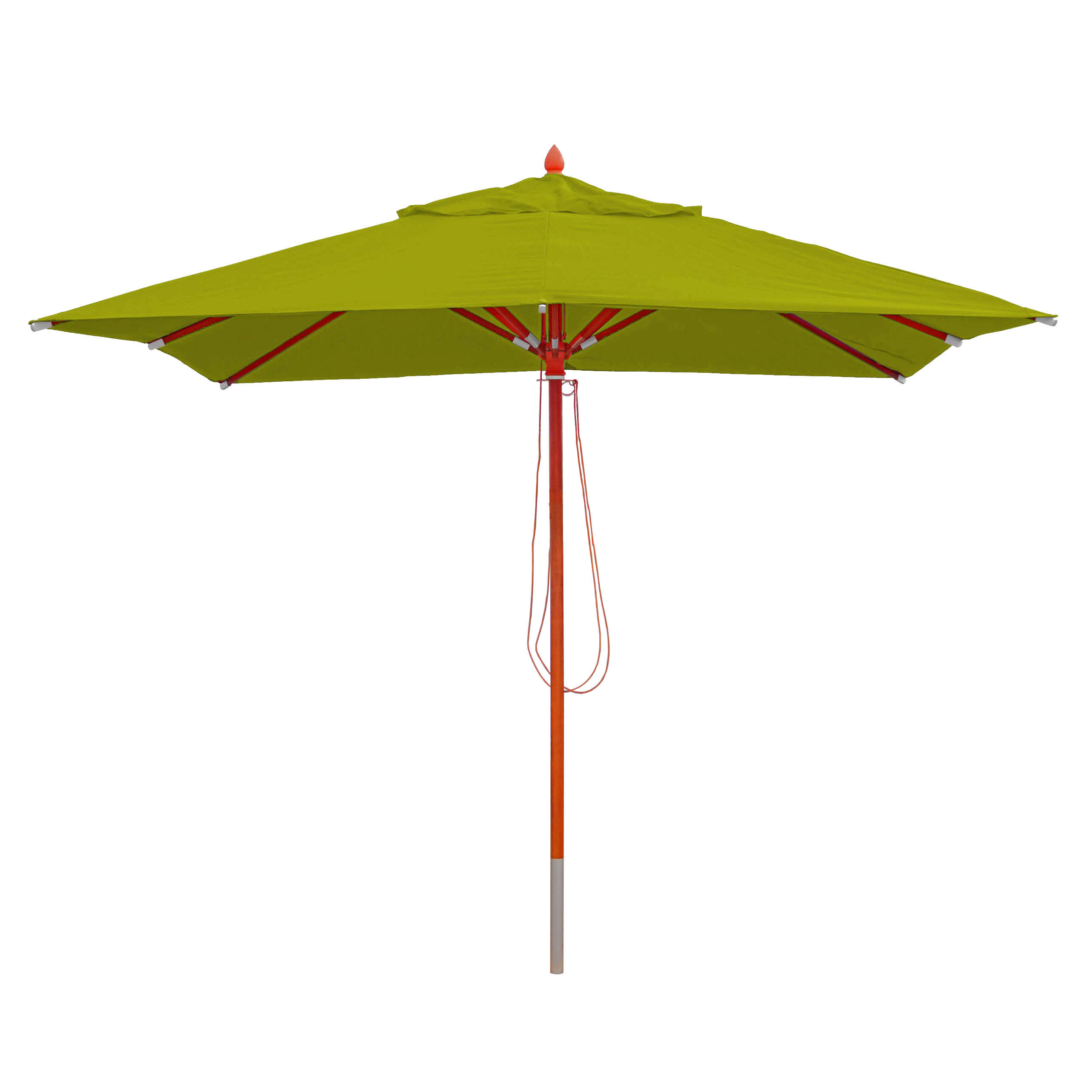 GASTRONOMIE SONNENSCHIRM I Gelb - Gelb, Holz (300/300cm) - MCW
