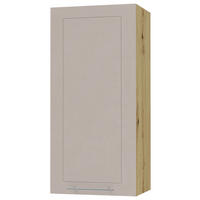 KÜCHENHÄNGESCHRANK Kvantum W4/45 Eiche Artisan / Kaschmir Matt 45 / 32,5 / 96cm - Kaschmir/Eiche Artisan, Holz/Holzwerkstoff (45/96/32.5cm) - Feldmann-Wohnen