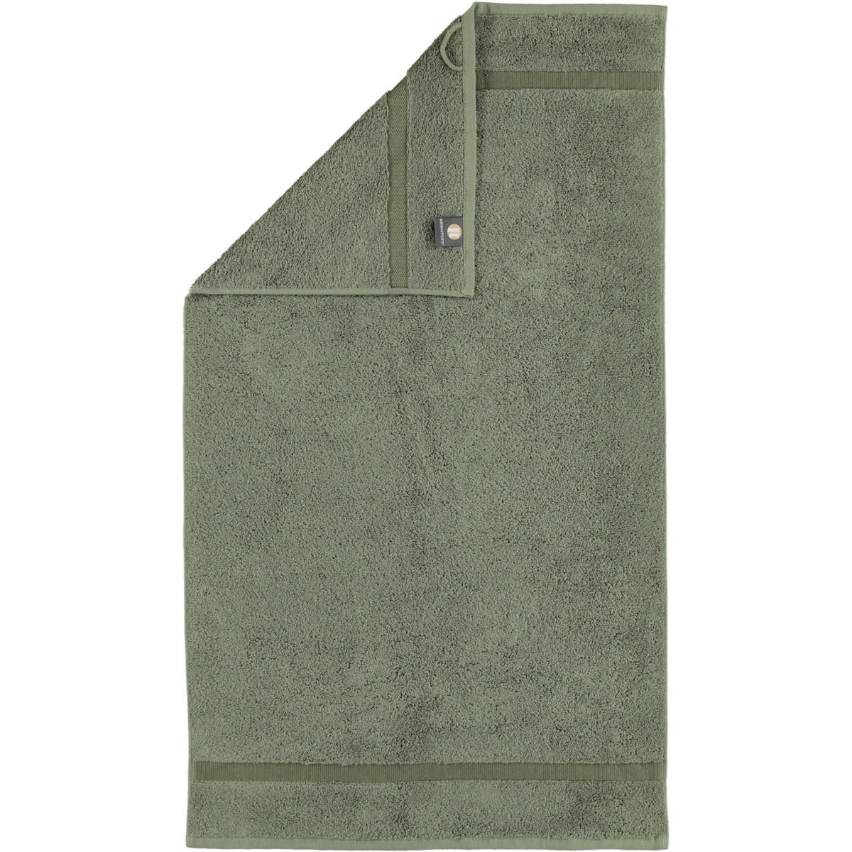 HANDTÜCHER PRINCESS OLIVE - 404 - Grün, Textil (55/100cm) - Rhomtuft
