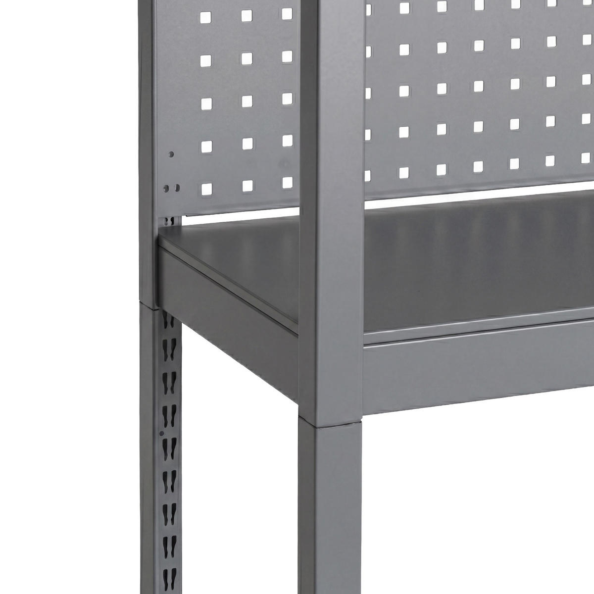 METALLREGAL JOHNNY - Anthrazit, Metall (80/180/42cm) - Jan Nowak