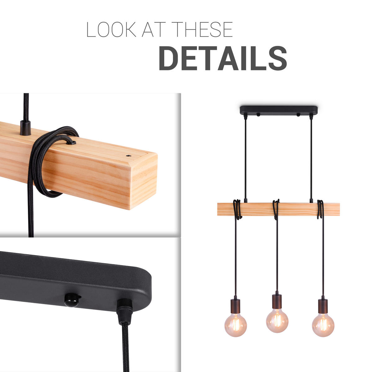 PENDELLEUCHTE Sina - Chromfarben/Weiß, Metall (48/6/5cm) - Paco Home