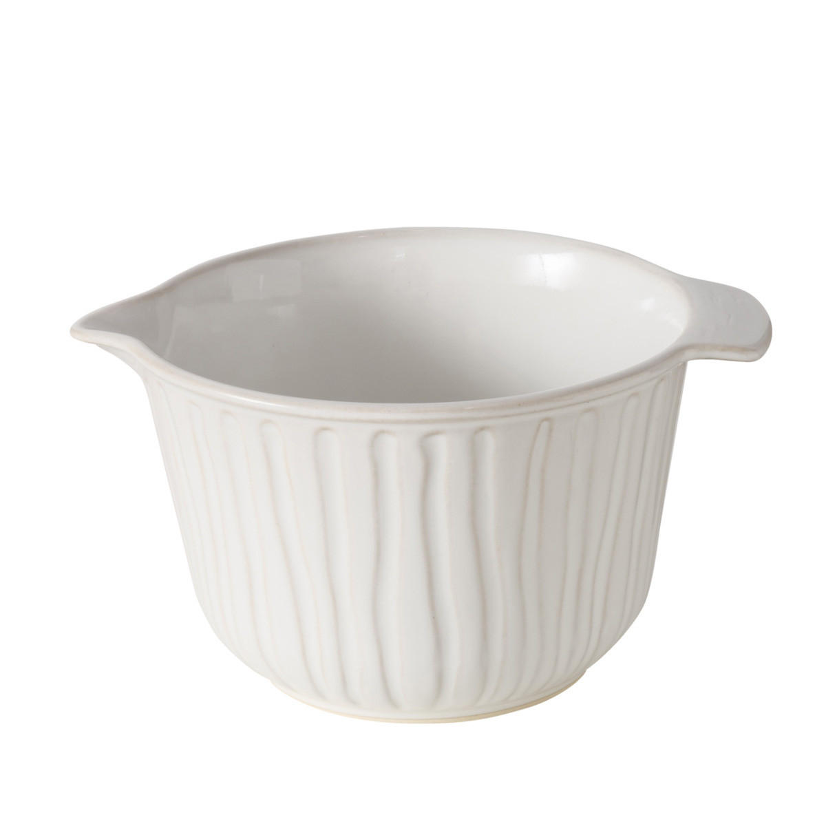 KERAMIKSCHALE Evyna 2500 ml - Weiß, Keramik (25.3cm) - Boltze Home