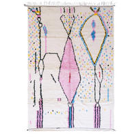 BERBERTEPPICH marokkanisch aus reiner Wolle Pop 200x 300 cm - Multicolor, Naturmaterialien (200/300cm) - AFK Living