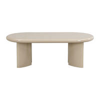COUCHTISCH - 120 cm x 60 cm - holz - beige Tabemi - Beige, Holz (60/120/40cm) - Vente-Unique