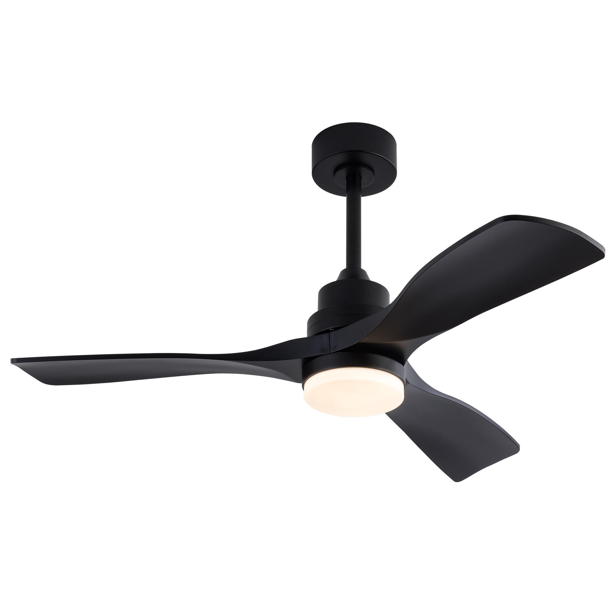 Casiva Deckenventilator Schwarz 107x40x107 cm