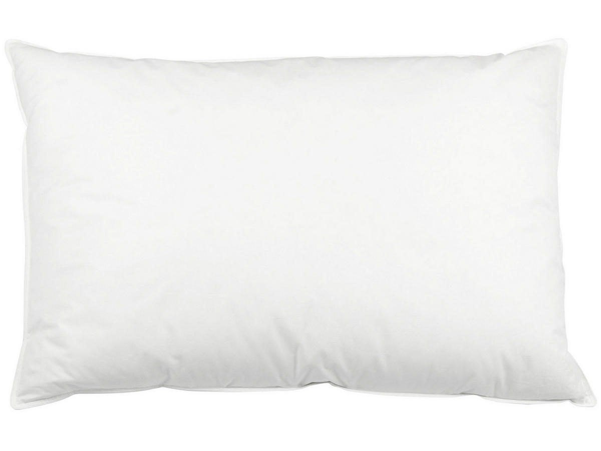 KISSEN, 60x80 cm, 100% Baumwolle, Weiß - Weiß, Textil (60/80cm) - Zollner