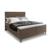BOXBETT MURI 180x200 cm mit Matratze und Topper - Braun - Braun, Holz (180/200cm) - MASSENO