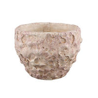 TOPF Romas Rosa 27/27/19cm - Pink, Stein (19cm) - PTMD Collection