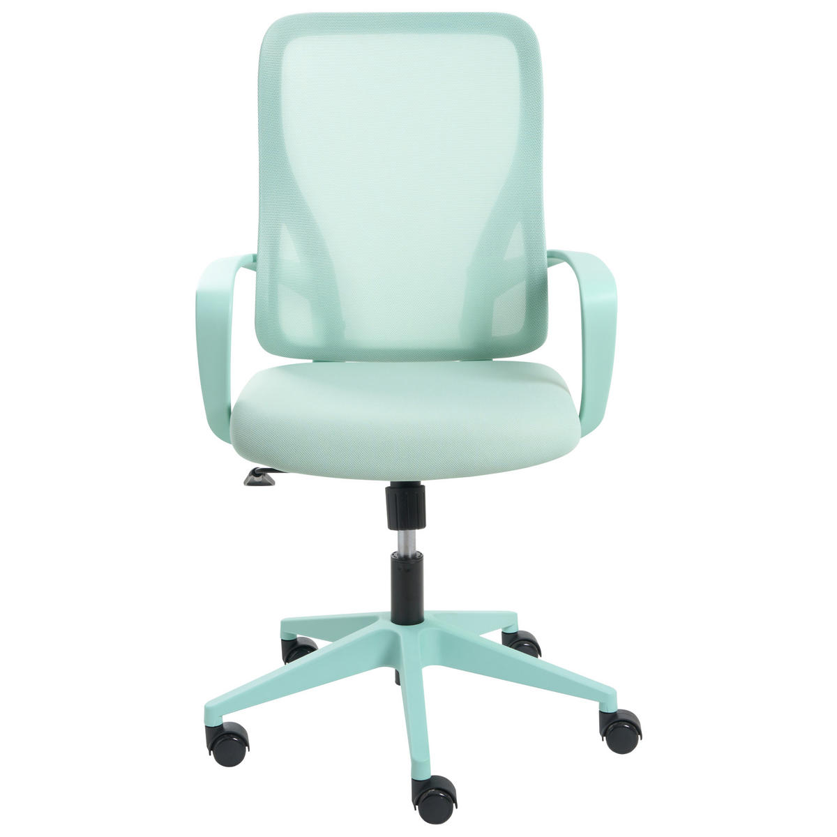 BÜROSTUHL Mintgrün Luma - Mintgrün, Textil (60/98/60cm) - Beliani