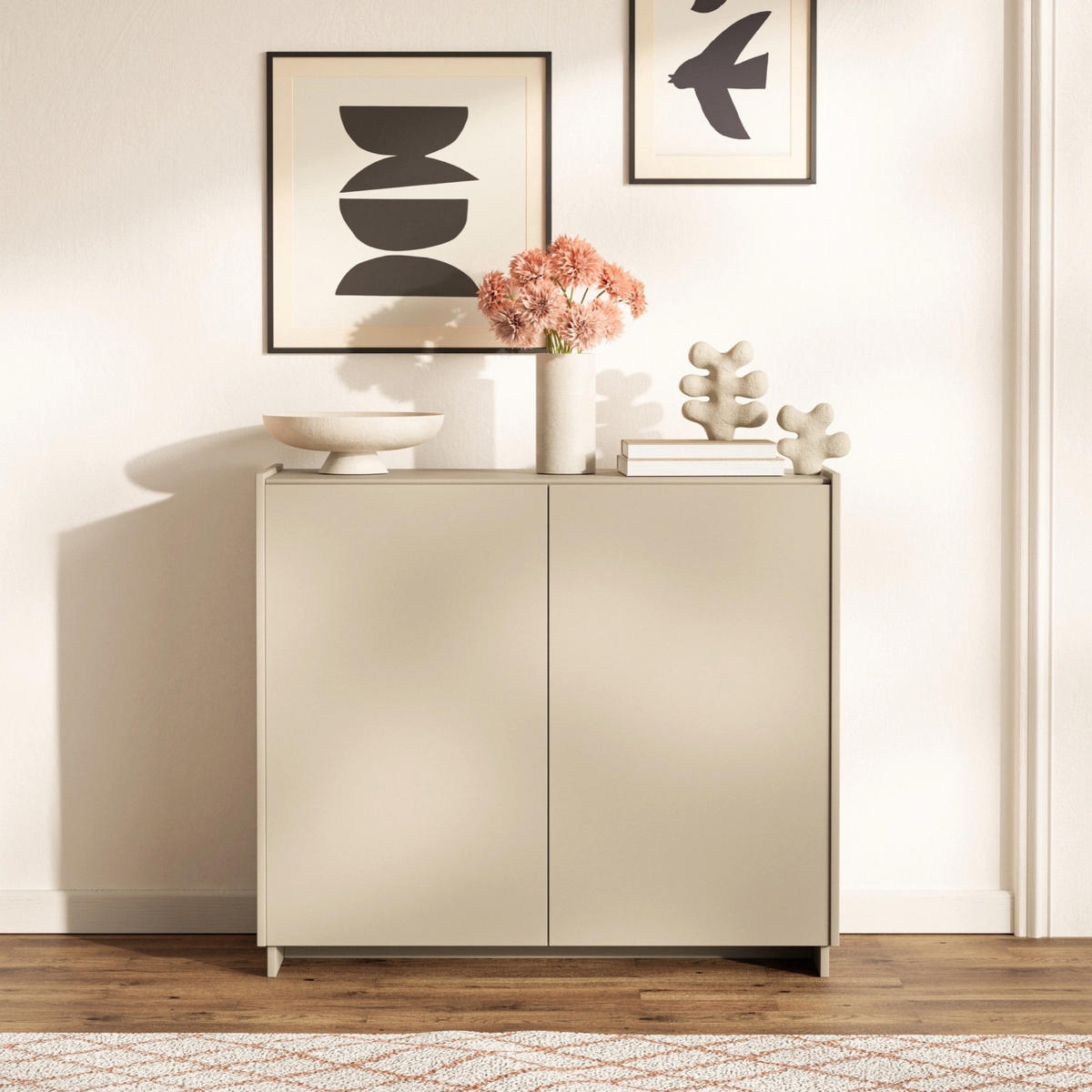 SIDEBOARD Magro Kaschmir 103 cm - Taupe, Holzwerkstoff (103.4/84/39cm) - Selsey