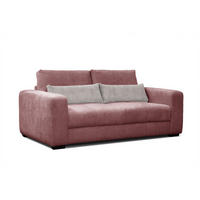 SOFA OLI 3-Sitzer, altrosa - Altrosa, Holz/Textil (208/91/108cm) - Courtois Laville