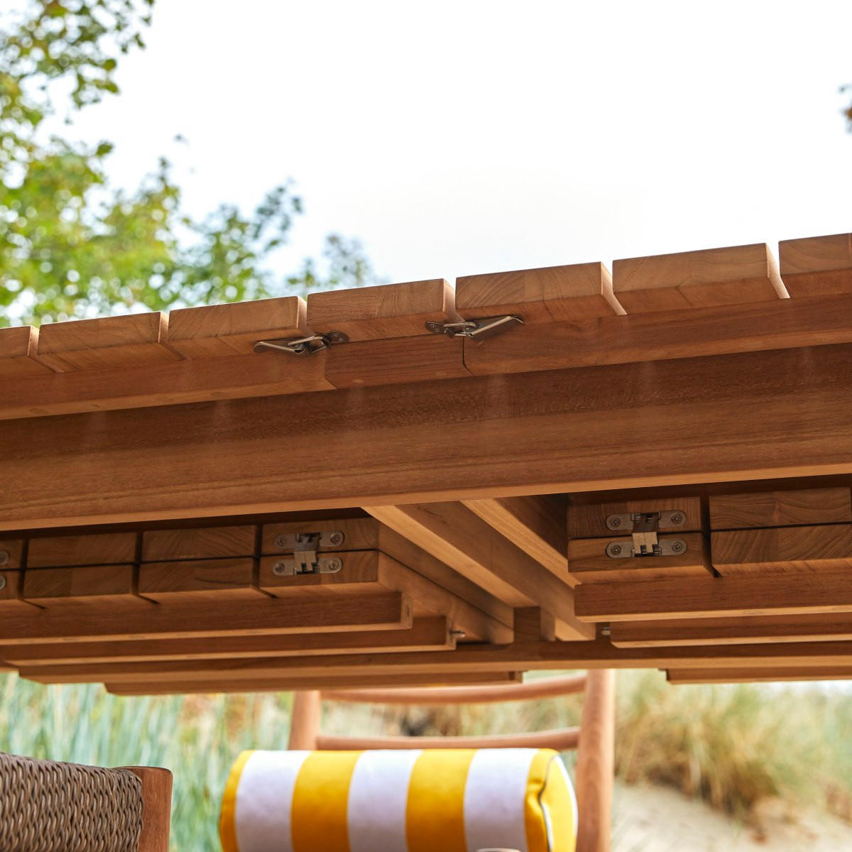 GARTENTISCH Vadim Natur aus Teak - Naturfarben, Holz (80/270/78cm) - Tikamoon