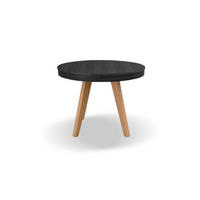 ESSTISCH PICCOLO Ausziehbar 100 - 200 / 100 x 76 cm - Eichefarben/Schwarz, Holz (100/100/76cm) - MASSENO