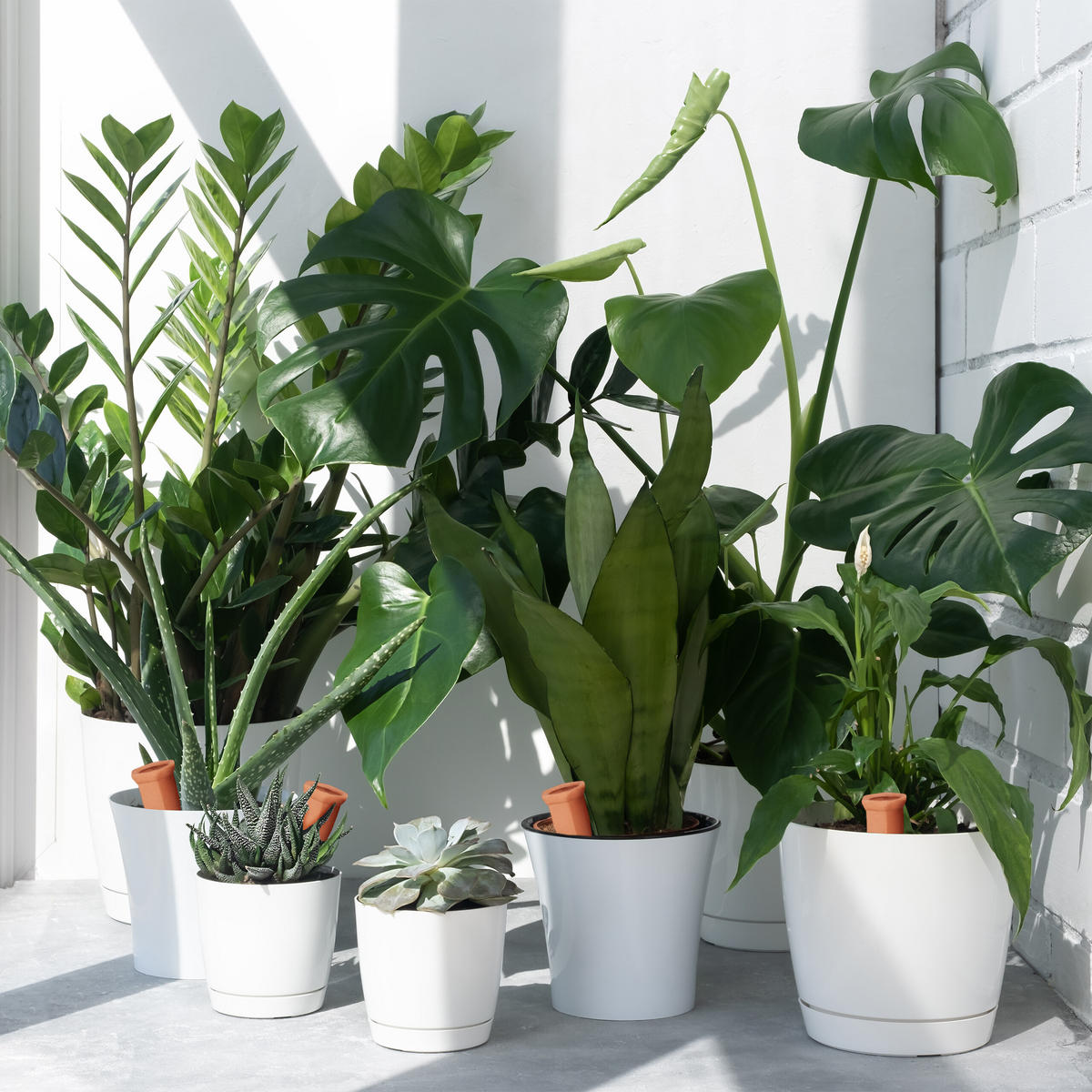 8XTONKEGEL - Hellbraun, Keramik (5/13/4.5cm) - Relaxdays