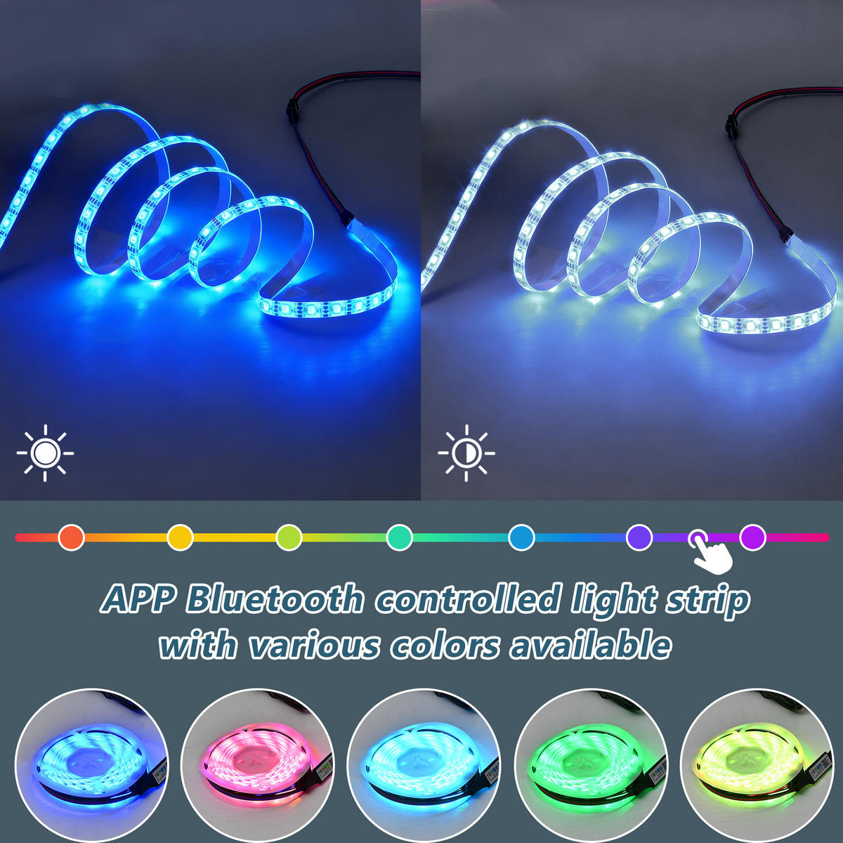COUCHTISCH 100/50/35 cm Schwarz aus Glas und Spanplatte mit LED-Beleuchtung - Schwarz, Glas (100/50/35cm) - OKMYHOME