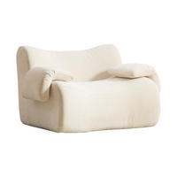 SESSEL DE-35120 mit Chenille-Bezug Beige - Beige, Textil (92.5/73.5/120cm) - ComfortXL