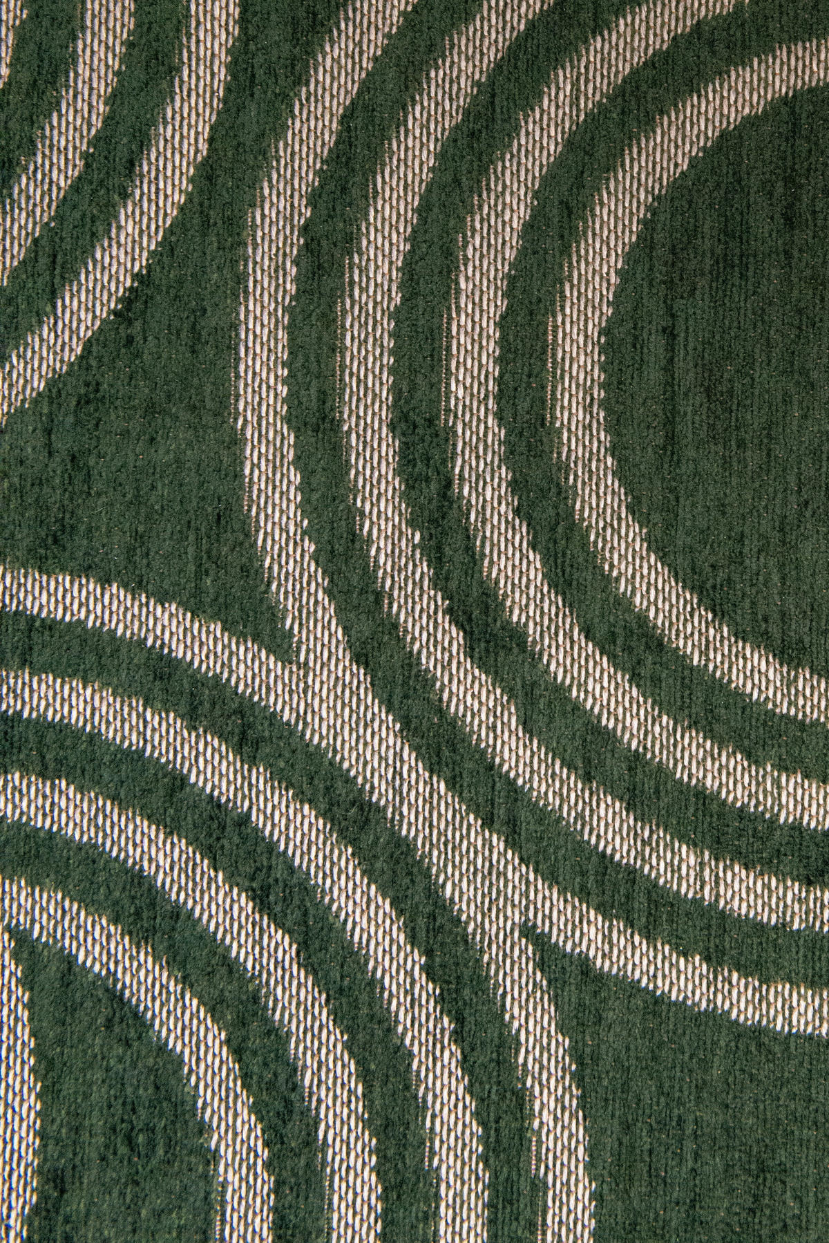 TEPPICH modern Flachgewebe FEVER Grün 240 x 340 cm - Grün, Textil (240/340cm) - Novatrend