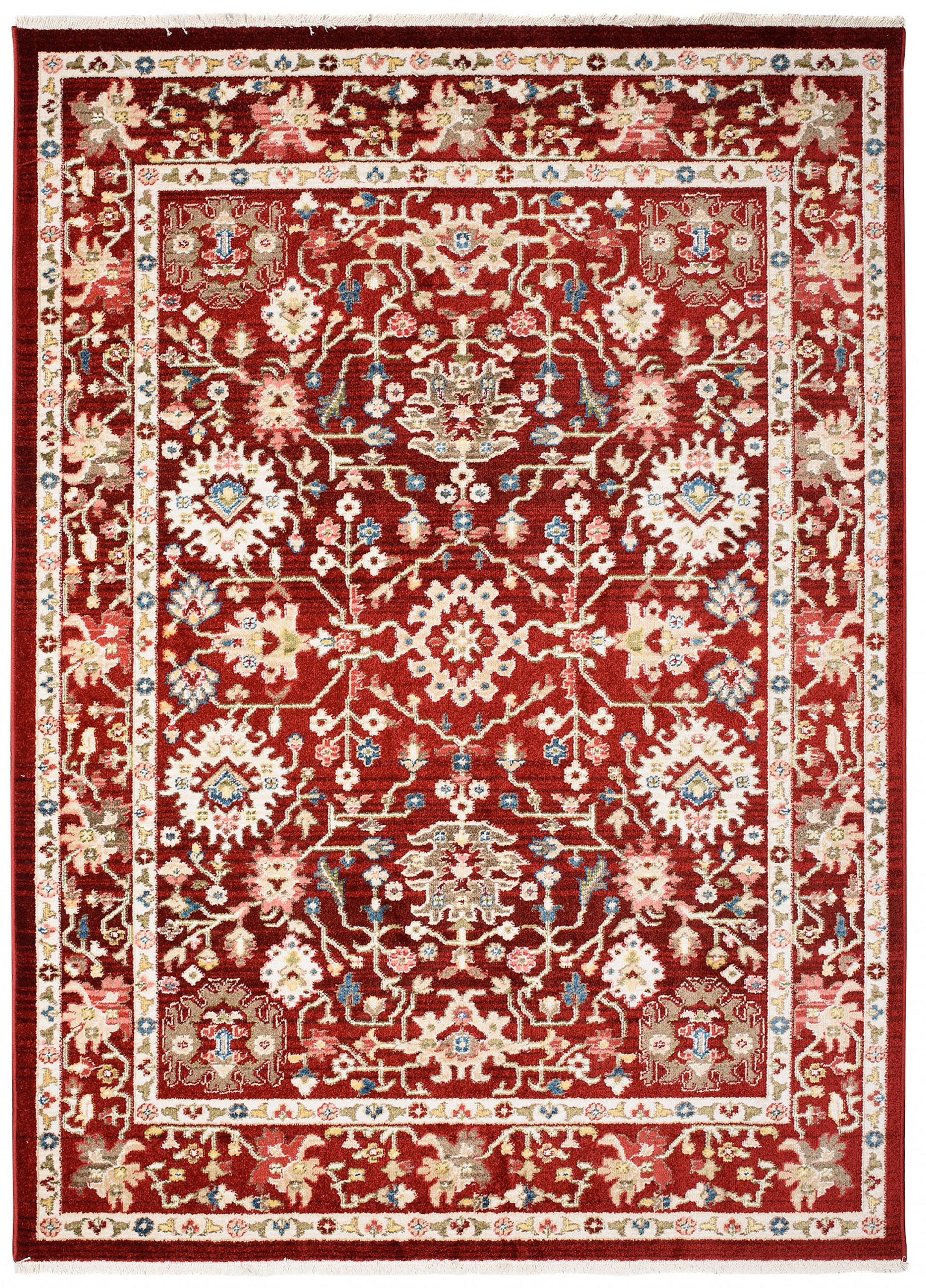 TEPPICH RIVIOLI Rot 160/225 cm - Rot, Textil (160/225cm) - Tapiso