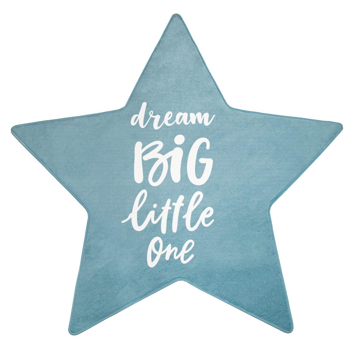 KINDERTEPPICH waschmaschinenwaschbar Stern Kinderzimmer schmutzabweisend Blau Freiform 150ST - Blau, Textil (150/150cm) - KADIMA DESIGN