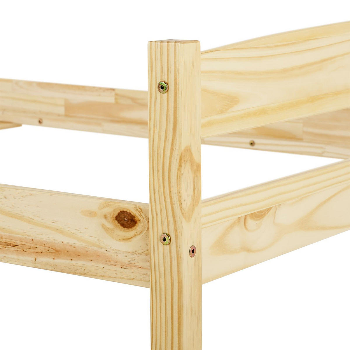 EINZELBETT BORIS 90X200 CM - Naturfarben, Holz (90/200cm) - IDIMEX