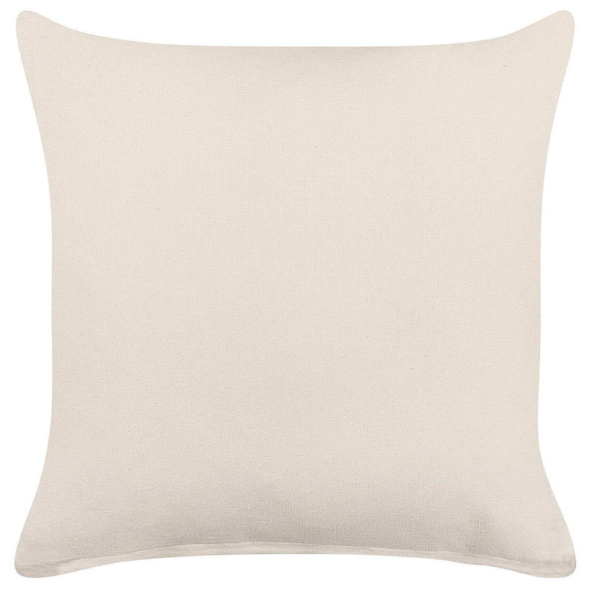 DEKOKISSEN 2er-Set Beige 45/45 cm Myrtus - Beige, Naturmaterialien/Textil (45/45cm) - Beliani