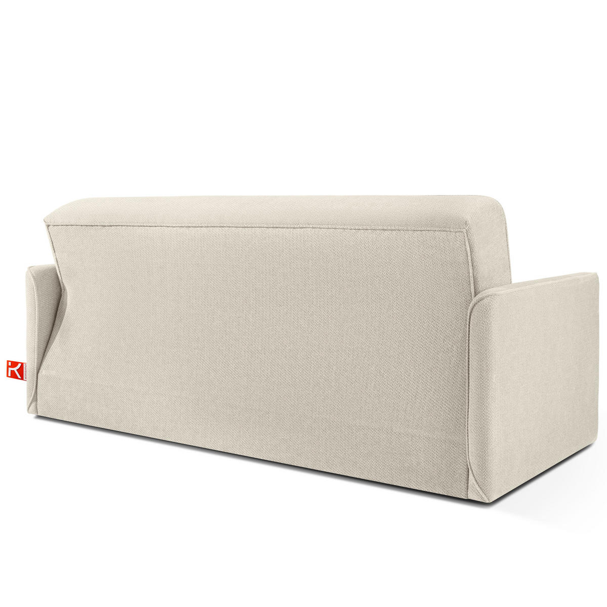 EINZELSOFA LIRIS, 3 Personen, Hellbeige - Beige, Holz/Holzwerkstoff (208/91/98cm) - KONSIMO®