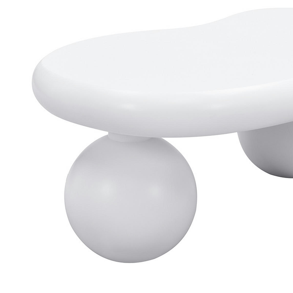 COUCHTISCH DE-089 Cloud Style Weiß - Weiß, Holzwerkstoff (63/95/32cm) - ComfortXL