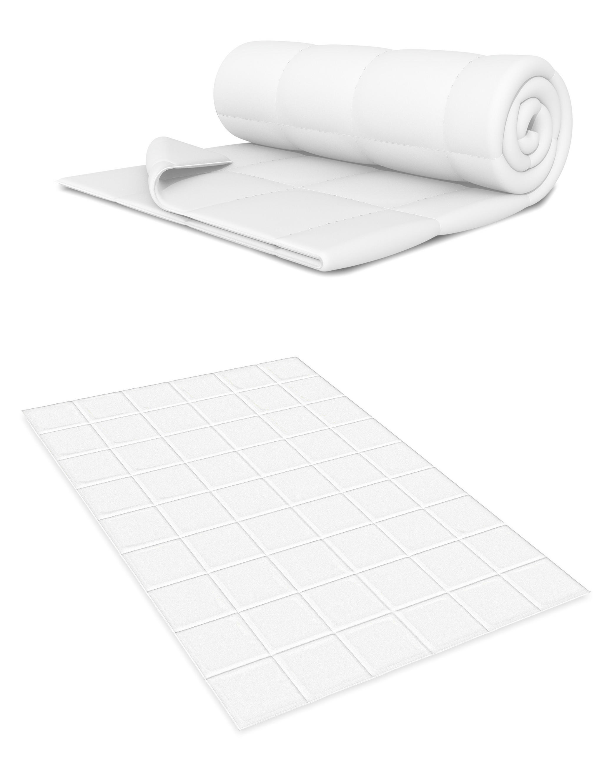 BETTDECKE für heiße Sommer 200 x 200 cm - Weiß, Textil (200/200cm) - Schlaftroll