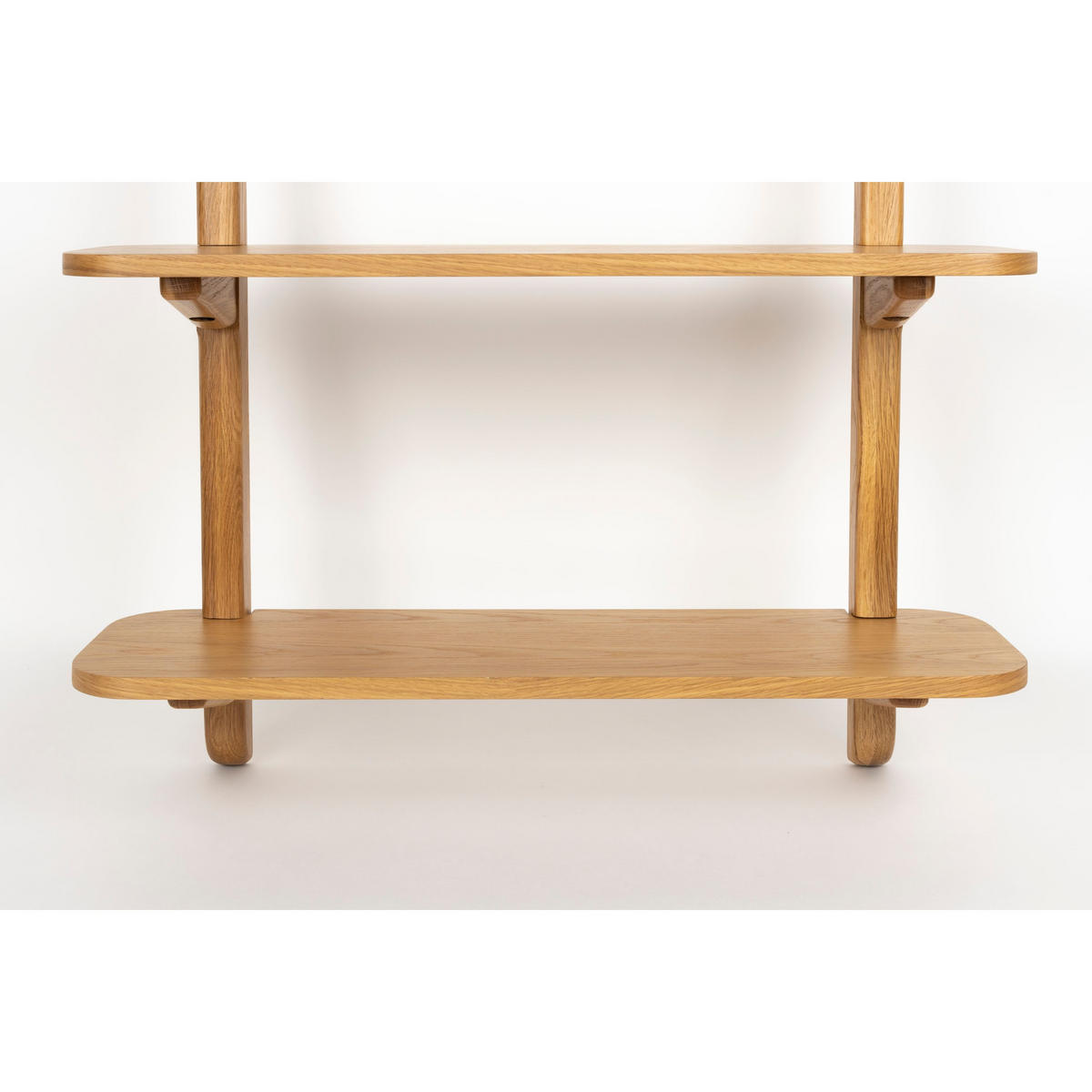 WANDREGAL Hogar Natur Eiche - Naturfarben, Holzwerkstoff (80/160/25cm) - Zuiver