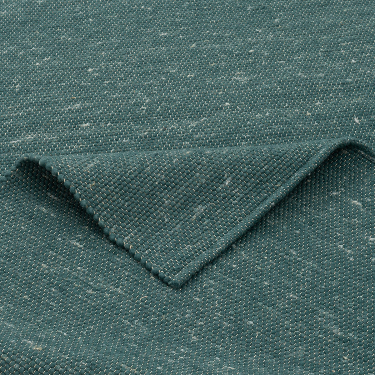 NATUR TEPPICH WOLLE YUKON - Petrol, Textil (190/290cm) - Pergamon