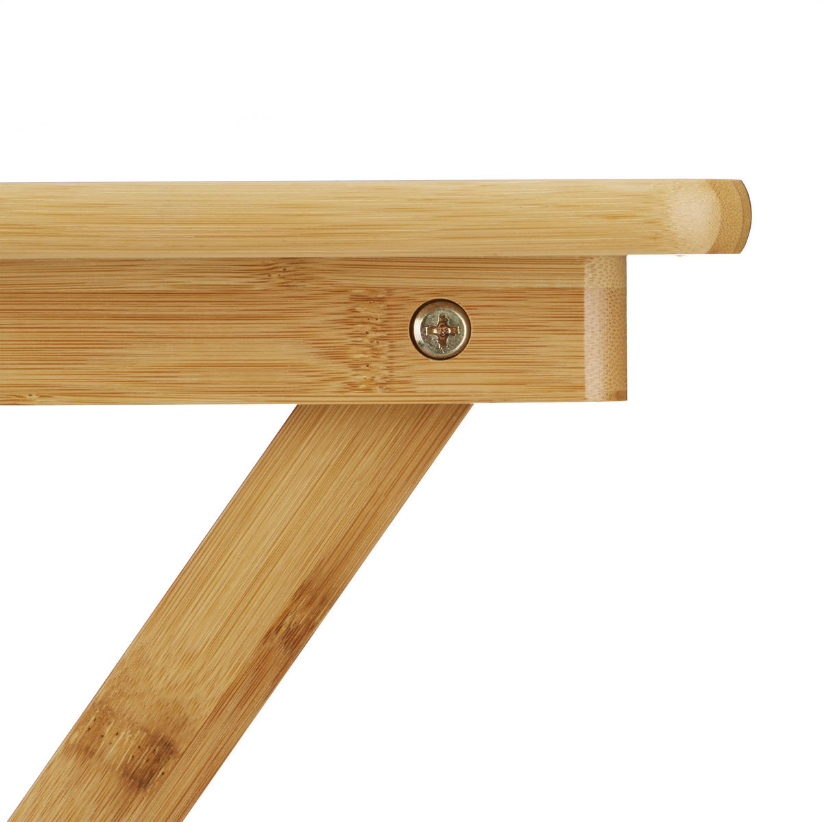 BEISTELLTISCH - Hellbraun, Holz (31/40/52cm) - Relaxdays