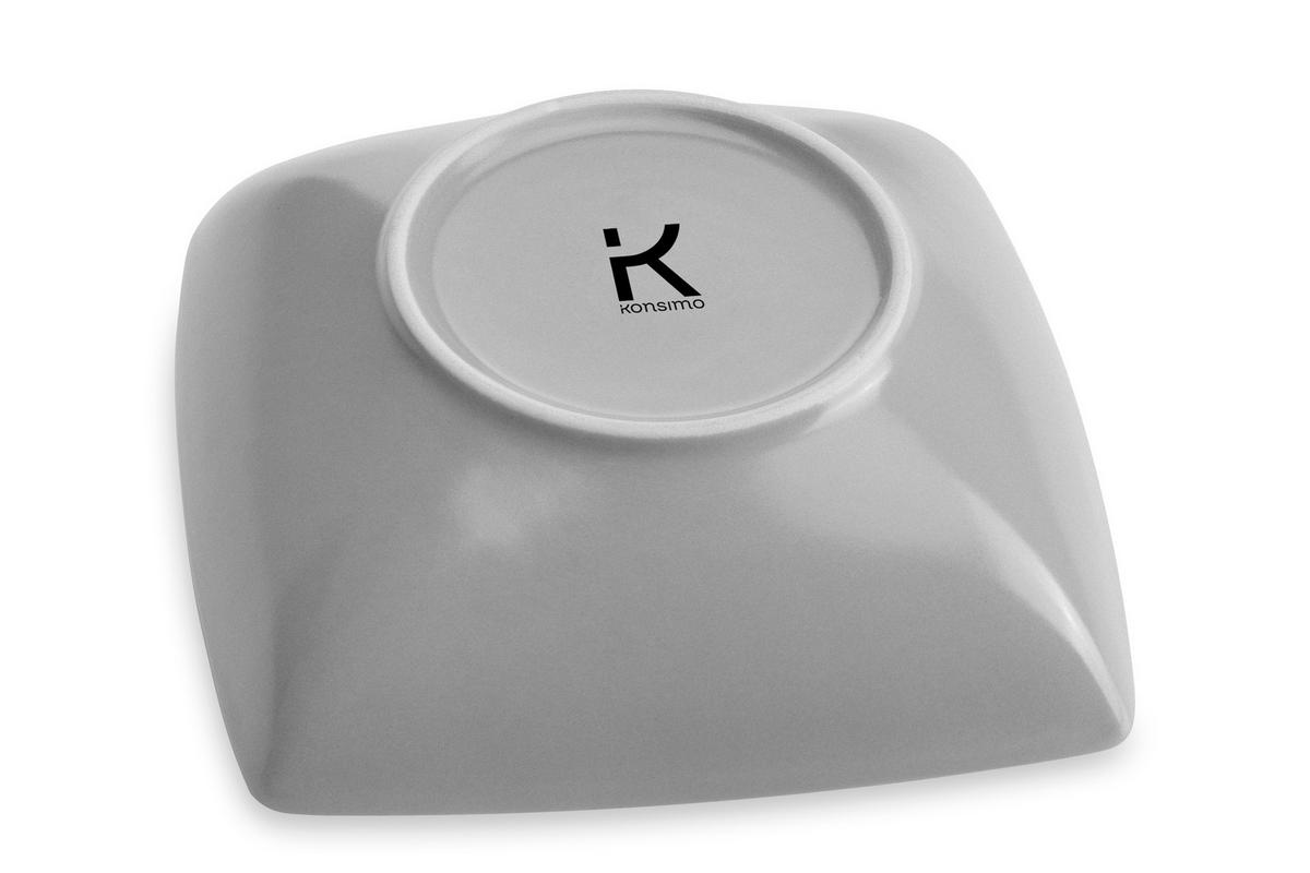 TAFELSERVICE EPIRI 12 Personen 36-tlg - Grau, Keramik (25/2/25cm) - KONSIMO®