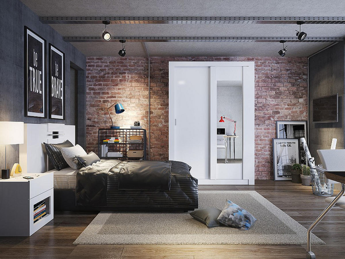 KLEIDERSCHRANK - 152.4cm x 52cm - Holzspan - weiß - PETTERI - Weiß, Holz (152.4/219/52cm) - Vente-Unique