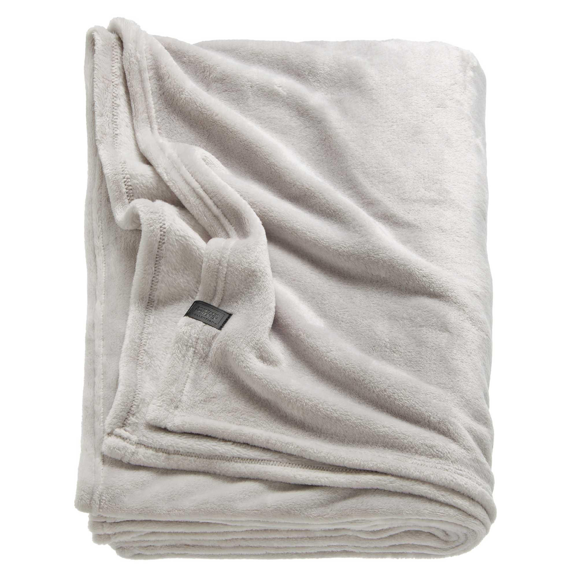 KUSCHELDECKE SMOOTH - Grau, Textil (140/200cm) - Schöner Wohnen