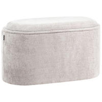 SITZBANK Grau Artas - Grau, Textil (79/45/38cm) - Beliani
