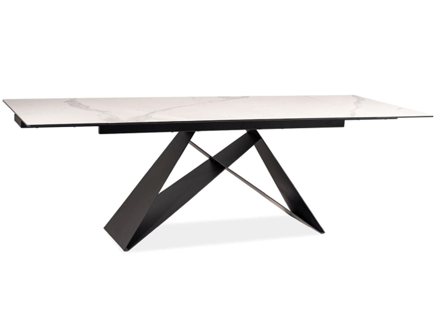 Feldmann-Wohnen Esstisch Weiß 260x77x90 cm