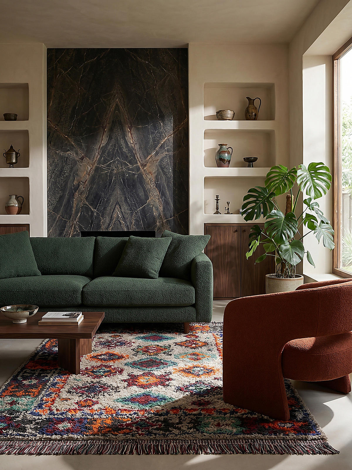 HOCHFLORTEPPICH mit Fransen TAFRAUT, im Berber-Stil, Bunt, 200 x 300 cm - Multicolor, Textil (300/200cm) - KADIMA DESIGN