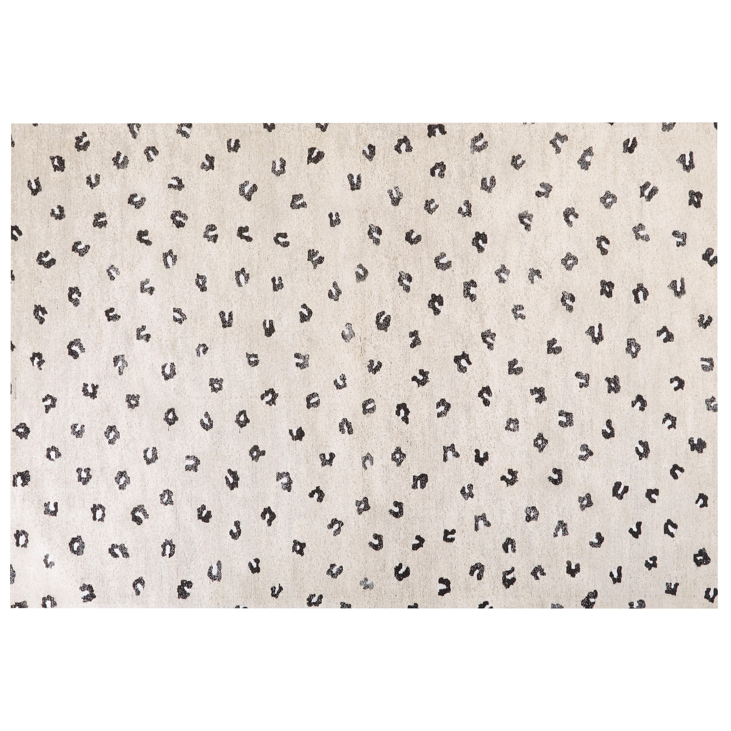 KURZFLOR-TEPPICH Afis 230/160 cm - Beige, Textil (160/230cm) - Beliani