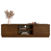 LOWBOARD MAITE nussbaum - Nussbaumfarben, Holz (170/45/38cm) - IDIMEX
